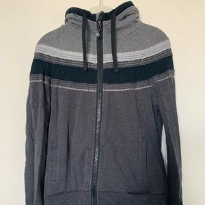 Lulu lemon athletic zip-up, medium, grey, lightly worn